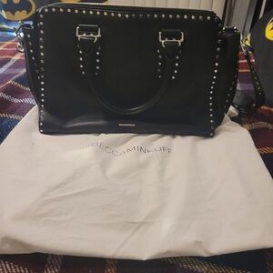 Rebecca Minkoff Midnighter Leather Messenger Bag